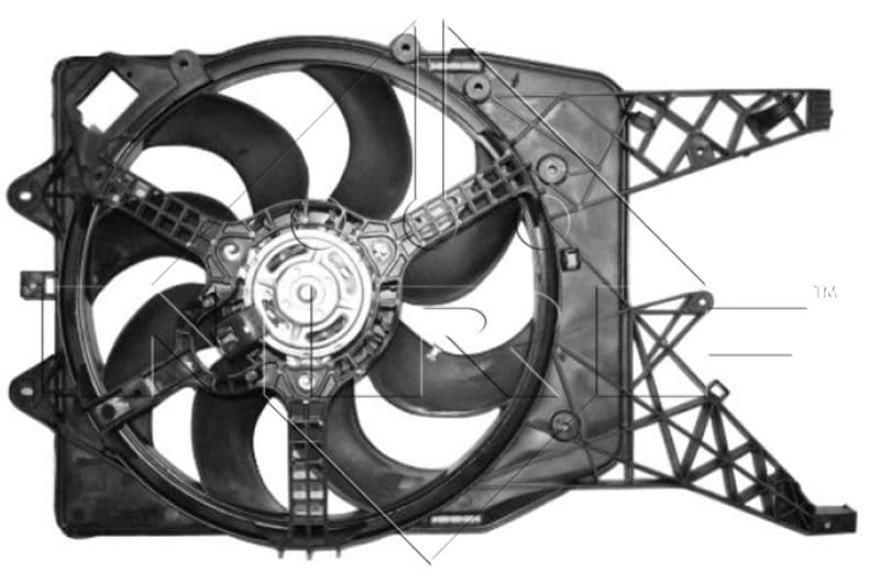 Ventilators, Motora dzesēšanas sistēma NRF 47689 1