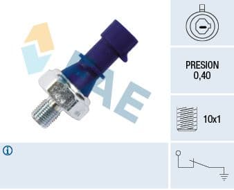 Eļļas spiediena devējs FAE 12439 1