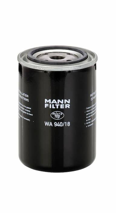 Dzesēšanas šķidruma filtrs MANN-FILTER WA 940/18 1