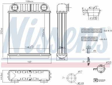 Siltummainis, Salona apsilde NISSENS 707216 6