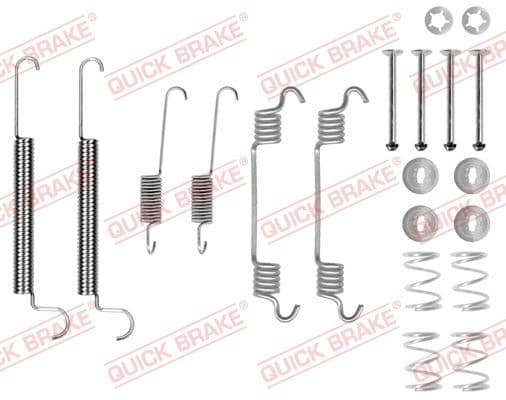 Piederumu komplekts, Bremžu loki QUICK BRAKE 105-0766 1