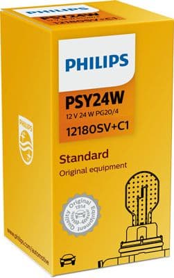 Kvēlspuldze PHILIPS 12180SV+C1 1