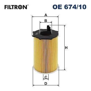 Eļļas filtrs FILTRON OE 674/10 1