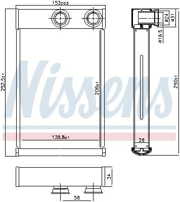 Siltummainis, Salona apsilde NISSENS 72669 7