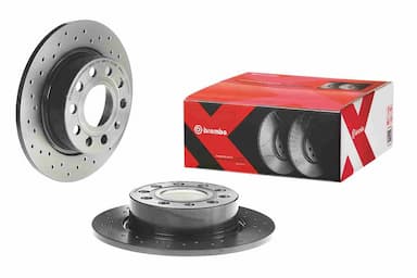 Bremžu diski BREMBO 08.9502.1X 2