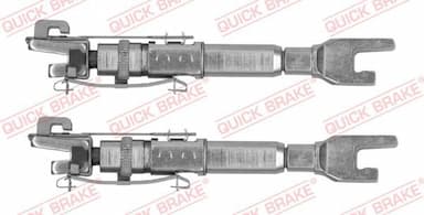 Regulatora komplekts, Trumuļu bremzes QUICK BRAKE 104 53 006 1