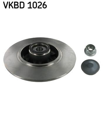 Bremžu diski SKF VKBD 1026 1