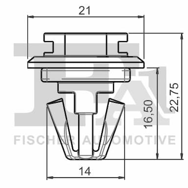 Moldings/aizsarguzlika FA1 22-40017.25 2