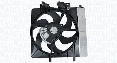 Ventilators, Motora dzesēšanas sistēma MAGNETI MARELLI 069422732010 1