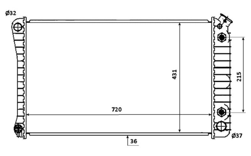 Radiators NRF 50247 1