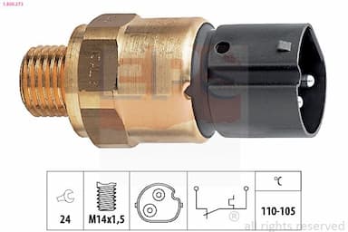 Termoslēdzis, Radiatora ventilators EPS 1.850.273 1