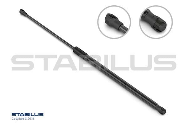 Gāzes atspere, Bagāžas/Kravas nodalījuma vāks STABILUS 0685VR 1