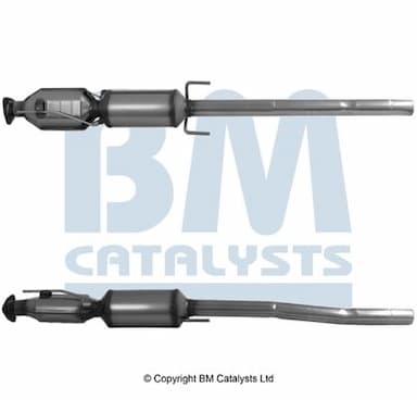 Nosēdumu-/Daļiņu filtrs, Izplūdes gāzu sistēma BM CATALYSTS BM11102H 1