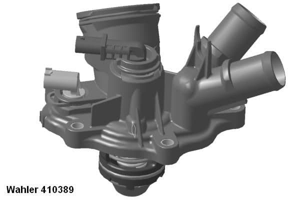 Termostats, Dzesēšanas šķidrums BorgWarner (Wahler) 410389.103D 1