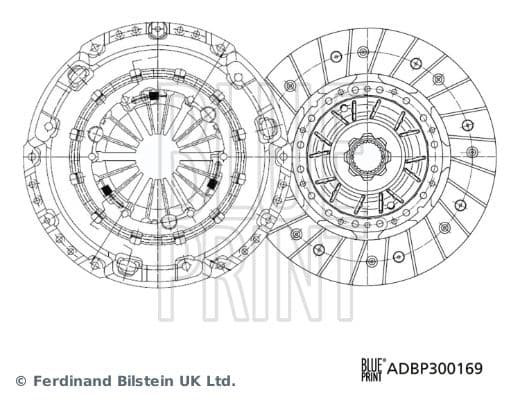 Sajūga komplekts BLUE PRINT ADBP300169 1