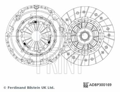 Sajūga komplekts BLUE PRINT ADBP300169 1