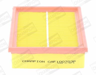 Gaisa filtrs CHAMPION CAF100703P 1