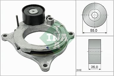 Siksnas spriegotājs, Ķīļsiksna Schaeffler INA 534 0598 10 1