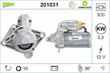 Starteris VALEO 201031 1