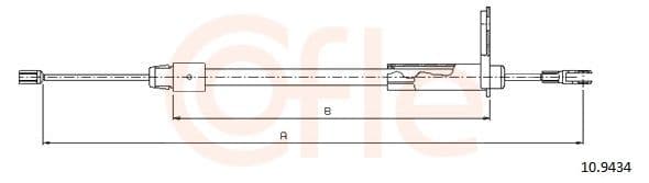 Trose, Stāvbremžu sistēma COFLE 92.10.9434 1