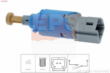 Bremžu signāla slēdzis EPS 1.810.224 1