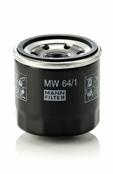 Eļļas filtrs MANN-FILTER MW 64/1 1