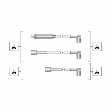 Augstsprieguma vadu komplekts MAGNETI MARELLI 941319170020 1