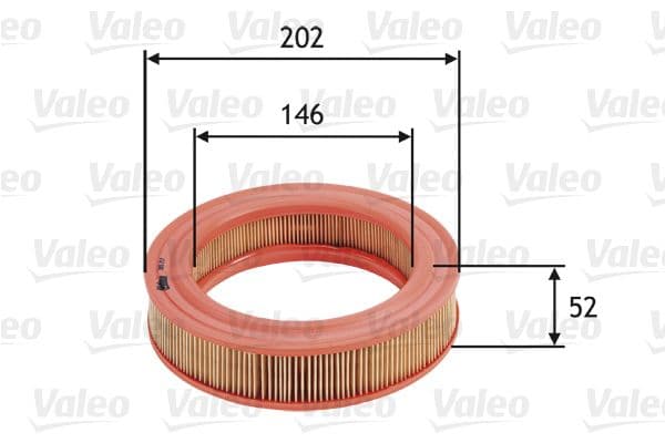 Gaisa filtrs VALEO 585717 1