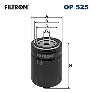 Eļļas filtrs FILTRON OP 525 1