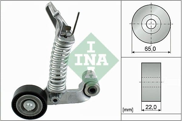 Siksnas spriegotājs, Ķīļsiksna Schaeffler INA 534 0574 10 1