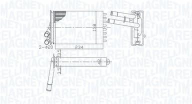 Siltummainis, Salona apsilde MAGNETI MARELLI 350218462000 1