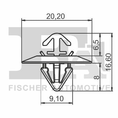 Moldings/aizsarguzlika FA1 33-40014.10 2