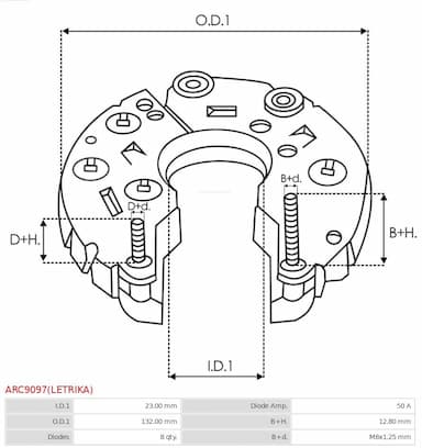 Taisngriezis, Ģenerators AS-PL ARC9097(LETRIKA) 3