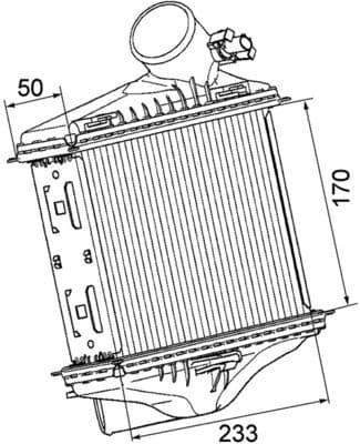 Starpdzesētājs MAHLE CI 174 000P 2