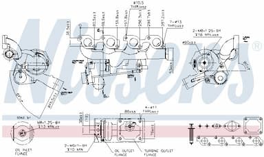 Kompresors, Turbopūte NISSENS 93106 6