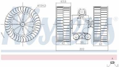 Salona ventilators NISSENS 87212 5