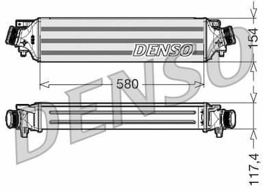 Starpdzesētājs DENSO DIT01002 1