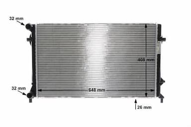 Radiators, Motora dzesēšanas sistēma MAHLE CR 30 000S 11