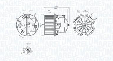 Salona ventilators MAGNETI MARELLI 069412371010 1