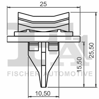 Moldings/aizsarguzlika FA1 13-40018.5 2