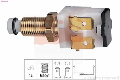 Bremžu signāla slēdzis EPS 1.810.009 1