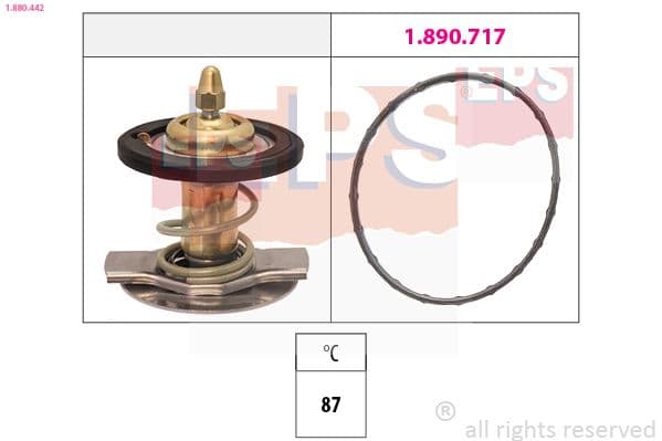 Termostats, Dzesēšanas šķidrums EPS 1.880.442 1