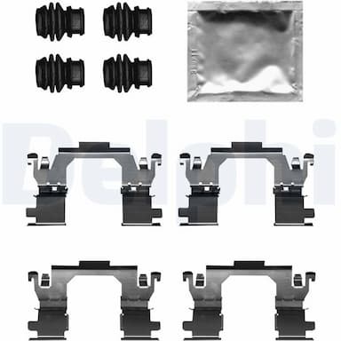 Piederumu komplekts, Disku bremžu uzlikas DELPHI LX0709 1