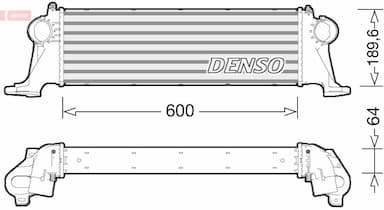 Starpdzesētājs DENSO DIT12004 1