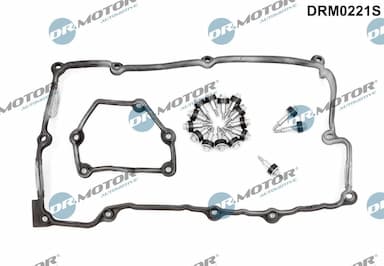 Blīvju komplekts, Motora bloka galvas vāks Dr.Motor Automotive DRM0221S 1