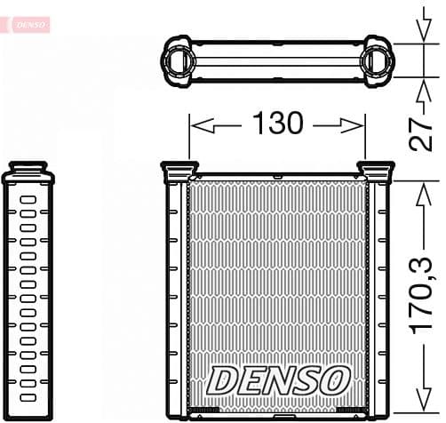 Siltummainis, Salona apsilde DENSO DRR46001 1