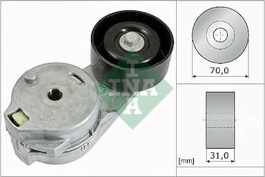 Siksnas spriegotājs, Ķīļsiksna Schaeffler INA 534 0548 10 1