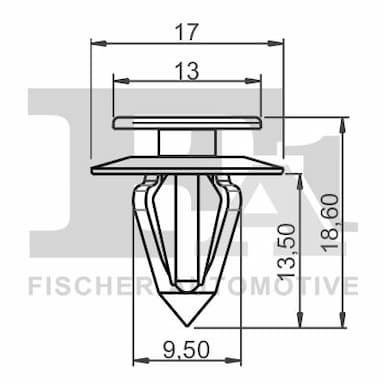 Moldings/aizsarguzlika FA1 12-40005.5 2