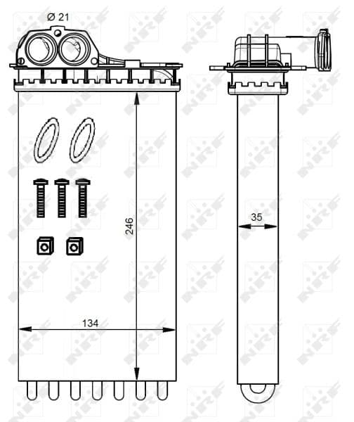 Siltummainis, Salona apsilde NRF 54332 1