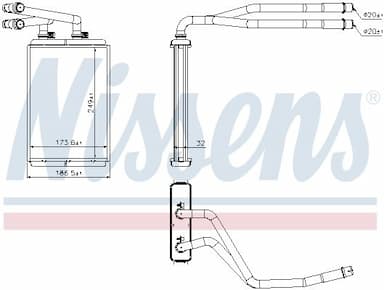 Siltummainis, Salona apsilde NISSENS 73990 6